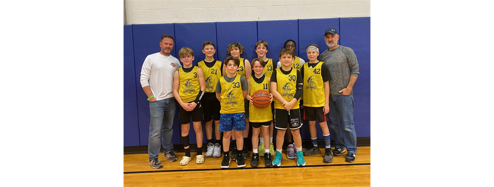 6th Grade Boys Travel Team - 2nd Place in Hoops 4 Hope