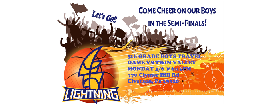 5TH GRADE TRAVEL - SEMI-FINALS GAME